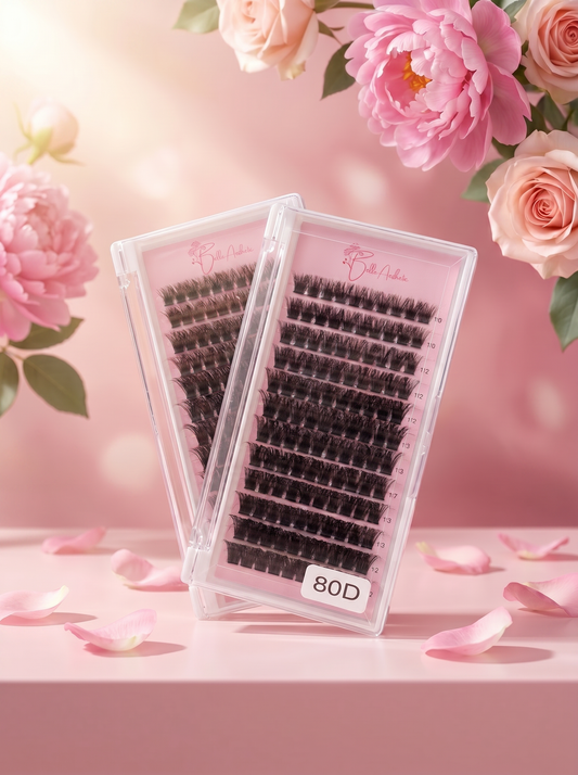 80D TRAVEL CLUSTER LASH TRAY